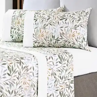 Moviflor Jogo de cama folhas promoção