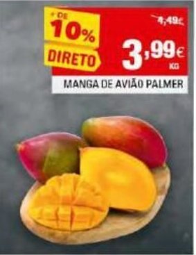 Continente Manga de Avião Palmer promoção