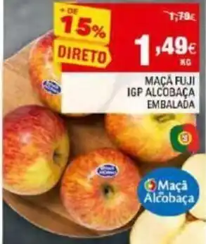 Maçã Fuji IGP Alcobaça Embalada