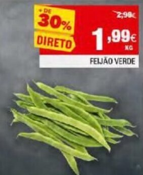 Continente Feijão Verde promoção
