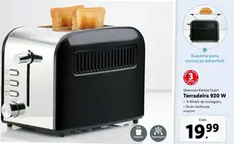 Lidl Torradeira 920W promoção
