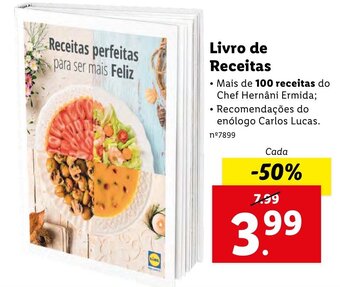 Lidl Livro de Receitas promoção