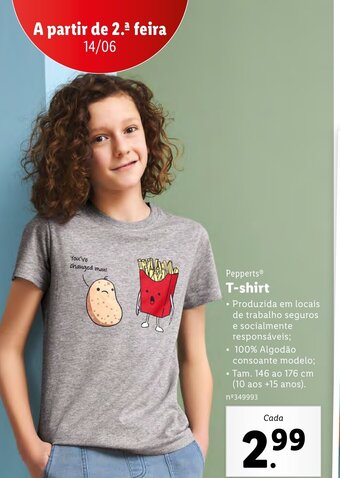 Lidl T-Shirt promoção