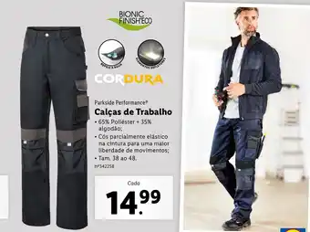 Lidl Calças de Trabalho promoção