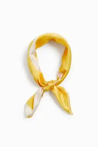ZARA Bandana com gráficos sebastian curi promoção