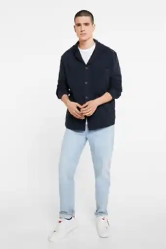 Jeans comfort slim crop lavado claro