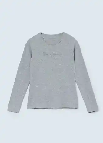 T-shirt logo glitter hana glitter l/s