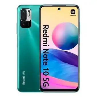 Tek4life Smartphone xiaomi redmi note 10 4gb/64gb 5g dual sim aurora green promoção