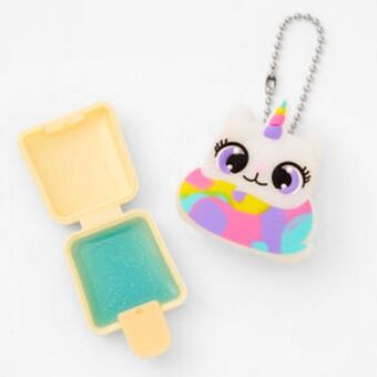 Claire's Pucker pops® rainbow caticorn lip gloss - cotton candy promoção