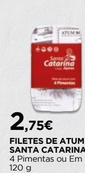 El Corte Inglés Filé de atum santa catarina promoção