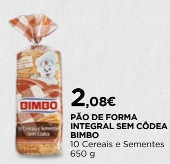 Pão de forma bimbo