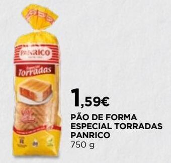 Pão de forma panrico