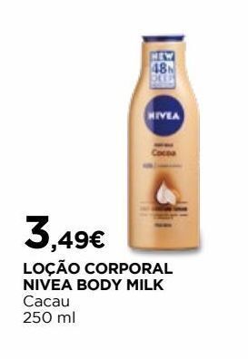 El Corte Inglés Loção hidratante nivea promoção