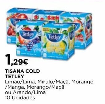 El Corte Inglés Infusão tetley promoção