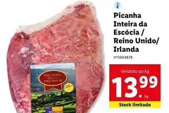 Lidl Picanha Inteira da Escócia / Reino Unido/ Irlanda promoção