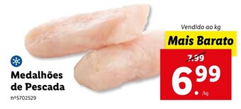 Lidl Medalhões de Pescada promoção