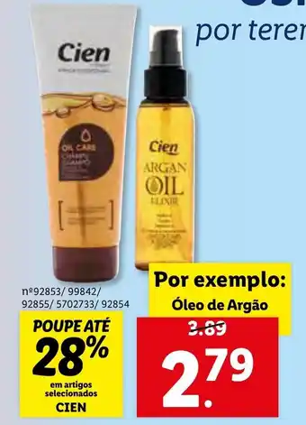 Lidl Óleo de Argão promoção