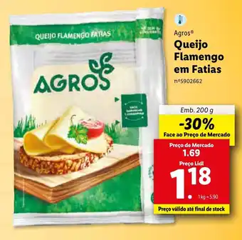 Lidl Queijo Flamengo em Fatias 200g promoção