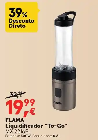 Worten Flama Liquidificador "To-Go" promoção