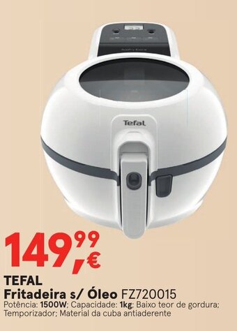 Worten Tefal Fritadeira s/ Óleo promoção