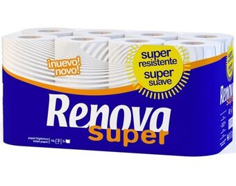 Papel higiénico renova super 12*+4