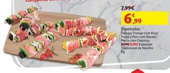 Auchan Espetadas de frango f.p. promoção
