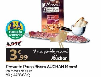 Auchan Presunto auchan bísaro:produção controlada 24m 90g promoção
