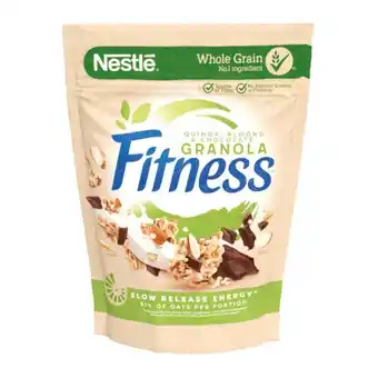 Fitness granola com quinoa