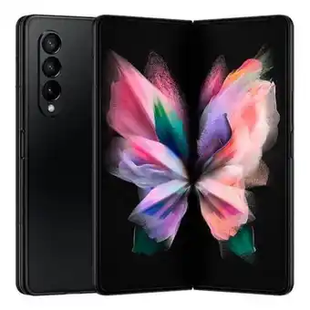 Smartphone samsung galaxy z fold3 f926 5g 12gb/256gb dual sim prateado - recondicionado grade a