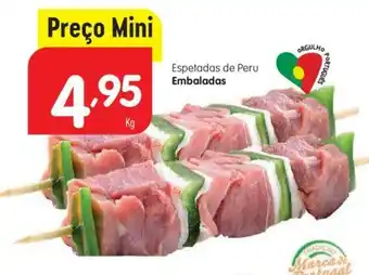 Espetados de Peru Embaladas