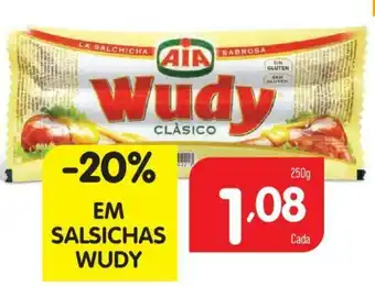 Em Salsichas Wudy 250g