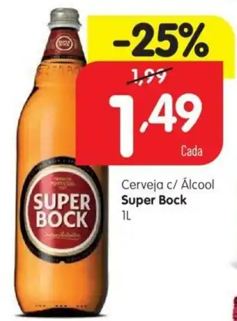 Ceverja c/ Álcool Super Bock 1L