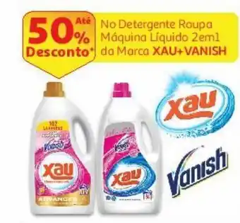 Auchan Det. roupa máq. liq xau+vanish promoção
