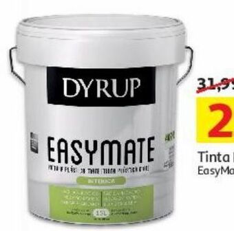 Auchan Tinta dyrup:easymate 15 l promoção