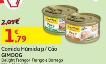 Auchan Comida húmida cão gimdog promoção