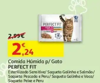 Auchan Comida húmida perfect fit promoção