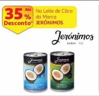 Leite coco jeronimos