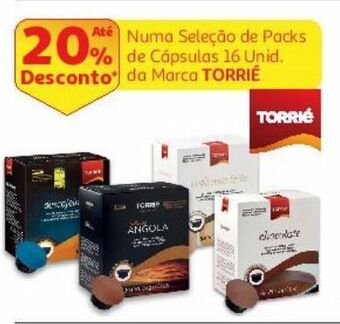 Auchan Cápsulas torrié promoção