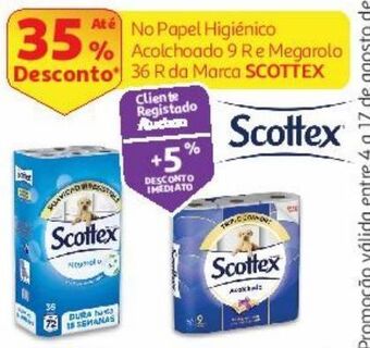 Papel higiénico scottex