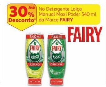 Auchan Det. loiça manual fairy promoção