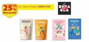 Auchan Chás de infusão soba-cha promoção