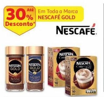 Auchan Cappuccino gold iced nescafé promoção