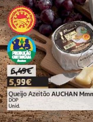 Queijo azeitão auchan mmm!:dop produção controlada un