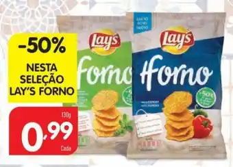 Minipreço Nesta Seleção Lay's Forno 130g promoção