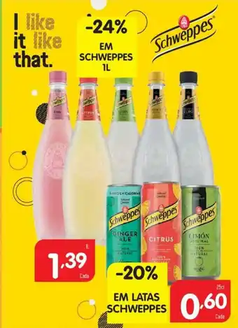 Minipreço Em Schweppes 1L promoção