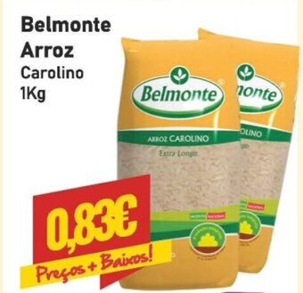 Belita Belmonte Arroz Carolino 1kg promoção