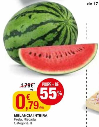 Intermarché Melancia Inteira promoção