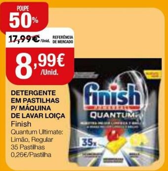 Intermarché Detergente em Pastilhas P/Màquina de Lavar Loiça Finish promoção
