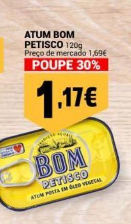 Atum em lata bom petisco