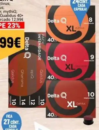 Cápsulas de café delta q